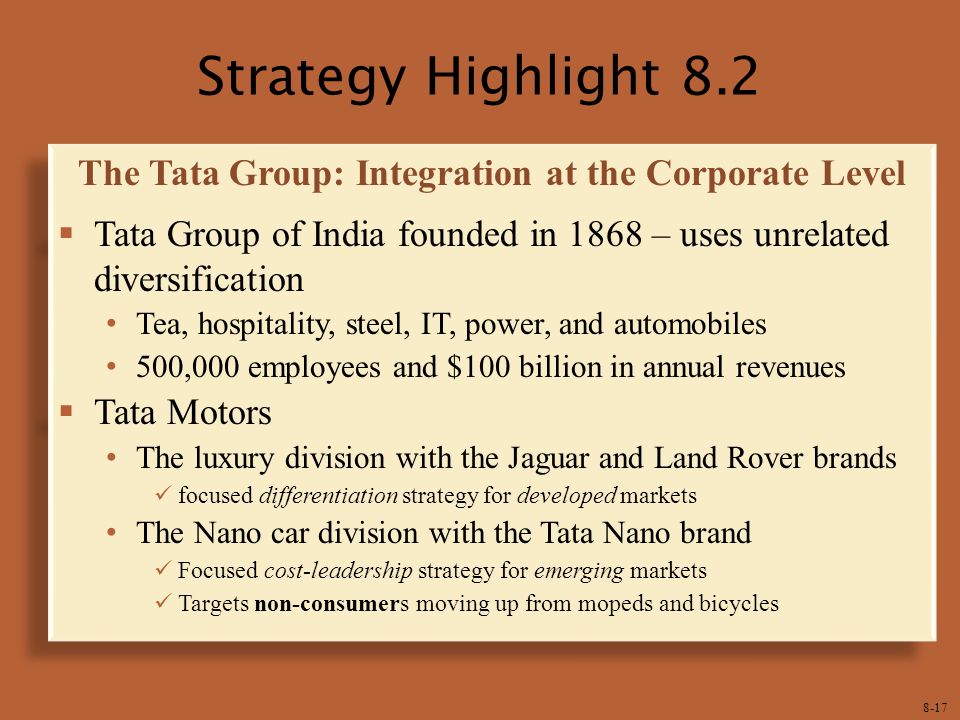 diversification strategy of tata motors